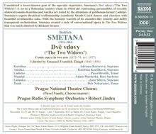 "Bedřich Smetana (1824–1884) Dvě vdovy ('The Two Widows'), Comic opera in two acts (1873–74, rev. 1877), Libretto by Emanuel František Züngel."