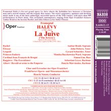 Oper Frankfurt präsentiert: Fromental Halévy, "La Juive". Hauptrollen: Rachel - Ambur Braid, Éléazar - John Osborn.