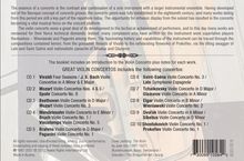 Great Violin Concertos, 10 CDs