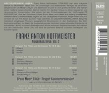 Franz Anton Hoffmeister (1754-1812): Flötenkonzerte Vol.2, CD