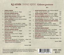 Klassik ohne Krise - Gelassen genießen, 2 CDs