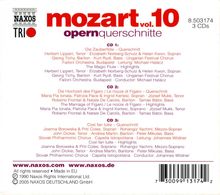 Wolfgang Amadeus Mozart (1756-1791): Naxos Mozart-Edition 10 - Opern-Querschnitte, 3 CDs