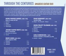 Amadeus Guitar Duo - Thourgh the Centuries, CD
