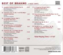Naxos-Sampler "Best of Brahms", CD