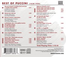 Naxos-Sampler "Best of Puccini", CD