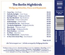 Wolfgang Mitschke: The Berlin Nightbirds, CD