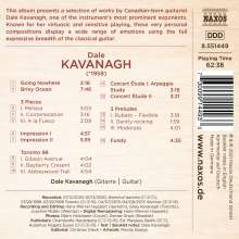Dale Kavanagh (geb. 1958): Gitarrenwerke, CD