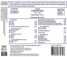 Leopold Godowsky (1870-1938): Klavierwerke Vol.1, CD