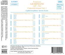 Francesco Geminiani (1687-1762): Concerti grossi op.2 Nr.1-6, CD