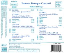 Barocke Konzerte, CD