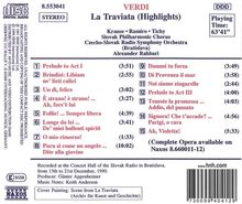 Giuseppe Verdi (1813-1901): La Traviata (Ausz.), CD