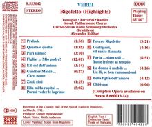 Giuseppe Verdi (1813-1901): Rigoletto (Ausz.), CD