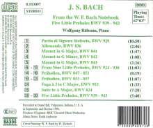 Johann Sebastian Bach (1685-1750): Präl.BWV 847-851,853-857,924-930,939-943, CD