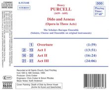 Henry Purcell (1659-1695): Dido &amp; Aeneas, CD