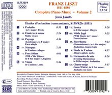 Franz Liszt (1811-1886): Klavierwerke Vol.2, CD