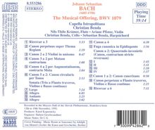 Johann Sebastian Bach (1685-1750): Ein Musikalisches Opfer BWV 1079, CD
