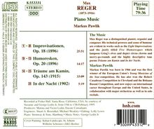 Max Reger (1873-1916): Klavierwerke, CD