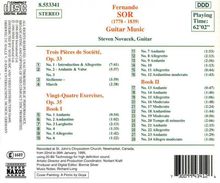 Fernando Sor (1778-1839): 24 Etüden für Gitarre op.35, CD