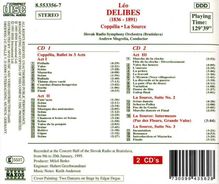 Leo Delibes (1836-1891): Coppelia, 2 CDs