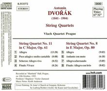 Antonin Dvorak (1841-1904): Streichquartette Vol.2, CD