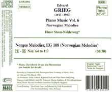 Edvard Grieg (1843-1907): Klavierwerke Vol.6, CD