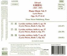Edvard Grieg (1843-1907): Klavierwerke Vol.9, CD