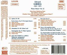 Edvard Grieg (1843-1907): Klavierwerke Vol.12, CD