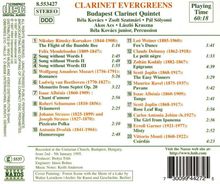 Budapest Clarinet Quintet - Evergreens, CD