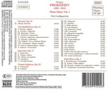 Serge Prokofieff (1891-1953): Klavierwerke Vol.1, CD