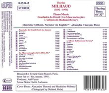 Darius Milhaud (1892-1974): Klavierwerke, CD