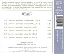 Georg Friedrich Händel (1685-1759): Concerti grossi op.3 Nr.1-6, CD