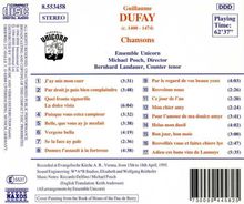 Guillaume Dufay (1400-1474): 17 Chansons, CD