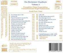 Joseph Payne - Buxheimer Orgelbuch Vol.3, CD