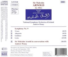 Malcolm Arnold (1921-2006): Symphonie Nr.9, CD