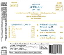 Alexander Scriabin (1872-1915): Symphonie Nr.1, CD