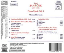 Leos Janacek (1854-1928): Klavierwerke Vol.2, CD