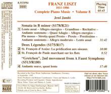 Franz Liszt (1811-1886): Klavierwerke Vol.8, CD