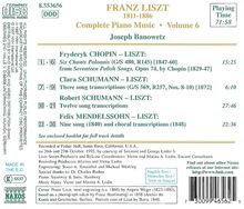 Franz Liszt (1811-1886): Klavierwerke Vol.6, CD