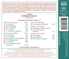 Antoine Forqueray (1671-1745): Suiten für Cembalo Nr.2 &amp; 4, CD