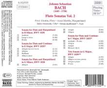 Johann Sebastian Bach (1685-1750): Sonaten &amp; Partita für Traversflöte Vol.2, CD