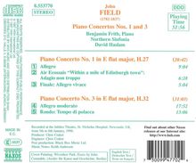 John Field (1782-1837): Klavierkonzerte Nr.1 &amp; 3, CD