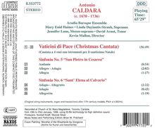 Antonio Caldara (1671-1736): Weihnachtskantate "Vaticini di Pace", CD