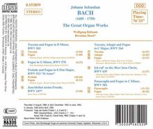 Johann Sebastian Bach (1685-1750): Toccaten &amp; Fugen BWV 564 &amp; 565, CD