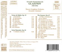 Alexander Glasunow (1865-1936): Die Jahreszeiten op.67, CD