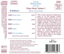 Francis Poulenc (1899-1963): Klavierwerke Vol.3, CD