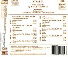 Antonio Vivaldi (1678-1741): Concerti op.8 Nr.5-8,10-12, CD