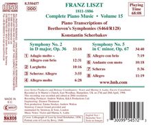 Franz Liszt (1811-1886): Klavierwerke Vol.15, CD