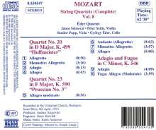 Wolfgang Amadeus Mozart (1756-1791): Streichquartette Nr.20 &amp; 23, CD