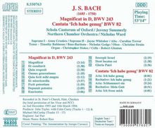 Johann Sebastian Bach (1685-1750): Magnificat D-Dur BWV 243, CD