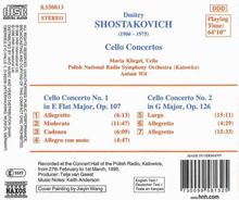 Dmitri Schostakowitsch (1906-1975): Cellokonzerte Nr.1 &amp; 2, CD